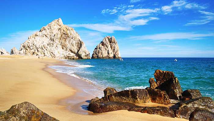 Lover's Beach in Cabo San Lucas, Mexico.